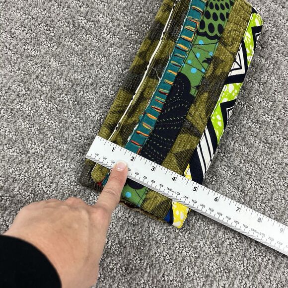 Our Woven Community Clutch Womens One Size Tapestry Handmade Crafted Green - Picture 10 of 12